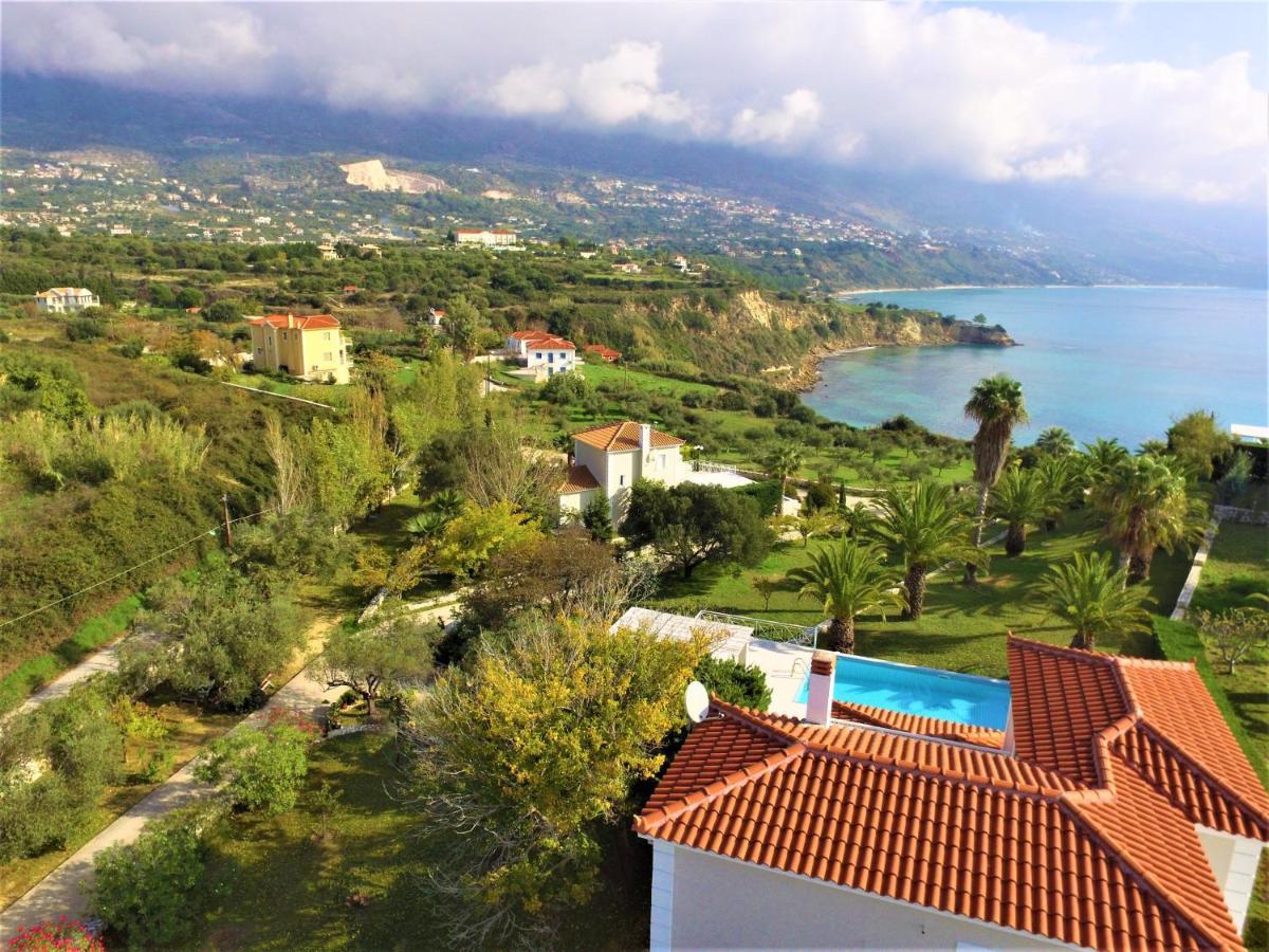 Sea Wave Villa Kefaloniaprivatevillas Trapezaki  Exteriér fotografie